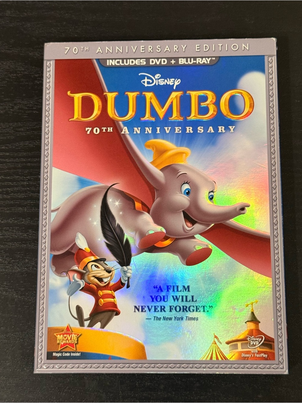 Dumbo 70th Anniversary Film Disney DVD